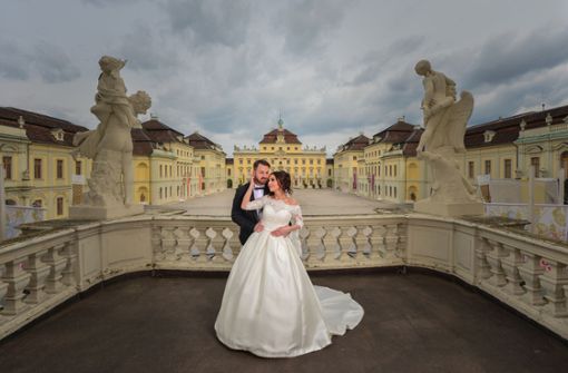 Das Schloss bietet eine traumhafte Kulisse für Hochzeitsfotos. Foto: Staatliche Schlösser und Gärten Baden-Württemberg