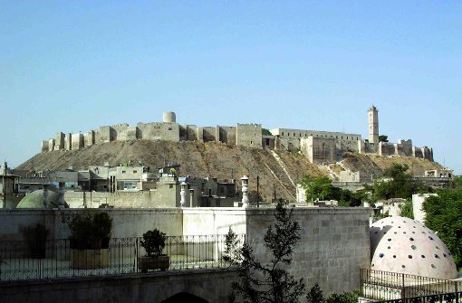 Die Zitadelle von Aleppo im Jahr 2008 Foto: Jörg Esefeld (z)