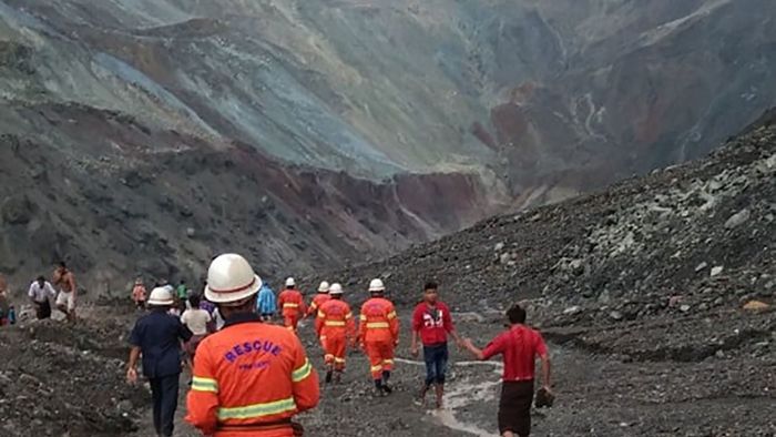 Mindestens 126 Tote nach Erdrutsch in Bergwerk