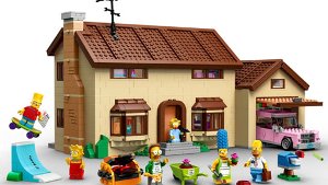 Die Simpsons zum Zusammenbauen: Zum 25. Jubiläum der Kultserie gibt Lego eine eigene Simpsons-Reihe heraus. Foto: LEGO Systems