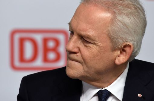 Rüdiger Grube ist am 30. Januar mit sofortiger Wirkung vom Vorstandsvorsitz der Deutschen Bahn zurückgetreten. Foto: dpa