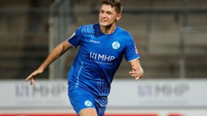 Niklas Antlitz schnürte den Tore-Doppelpack gegen Schott Mainz. Foto: Pressefoto Baumann/Volker Müller