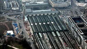 Stuttgart: Die größten Baustellen aus der Luft fotografiert
