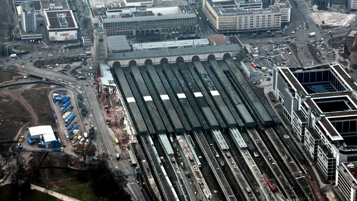 Stuttgart: Die größten Baustellen aus der Luft fotografiert