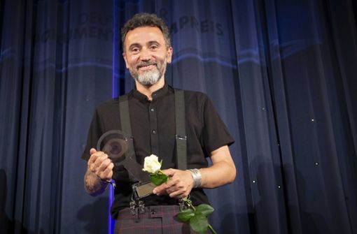 Der syrische Filmemacher Talal Derki wurde mit dem Dokumentarfilmpreis ausgezeichnet. Foto: SWR
