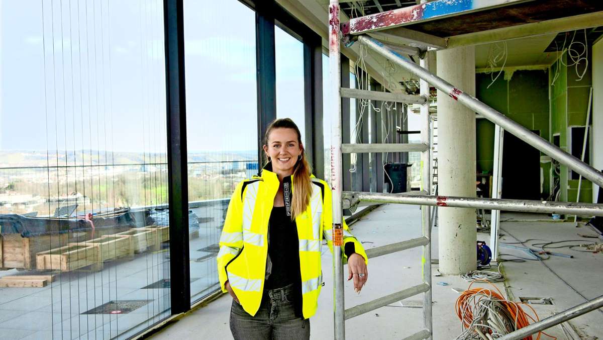 Bauleiterin Julia Scheider: Die junge Chefin im Porsche Design Tower
