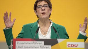 Annegret Kramp-Karrenbauer ist die neue Chefin der CDU. Foto: Getty Images Europe