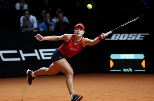 Angelique Kerber bezwang Petra Kvitova in zwei Sätzen. Foto: Pressefoto Baumann