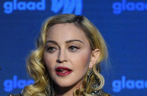 Madonna hat sich tätowieren lassen. Foto: dpa/Evan Agostini