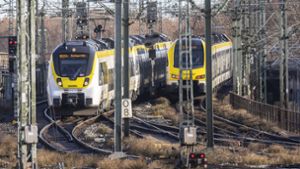 Neben der S-Bahn ist vor allem der Regionalverkehr von den angekündigten Sperrungen betroffen. Foto: IMAGO/Arnulf / Hettrich