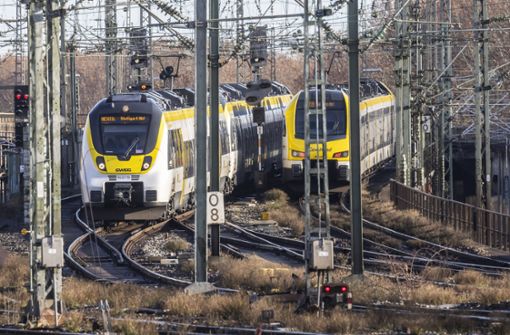 Neben der S-Bahn ist vor allem der Regionalverkehr von den angekündigten Sperrungen betroffen. Foto: IMAGO/Arnulf / Hettrich