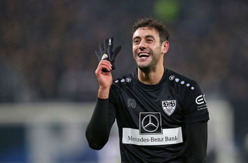 Er kam, sah und traf mit seinem zweiten Ballkontakt: VfB-Stürmer Hamadi Al Ghaddioui. Foto: Pressefoto Baumann/Cathrin Müller