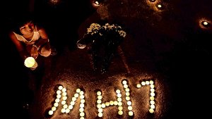Im Juli 2014 war Flug MH17 vermutlich von einer Rakete über der Ostukraine abgeschossen worden. Alle 298 Menschen an Bord kamen ums Leben. Foto: EPA