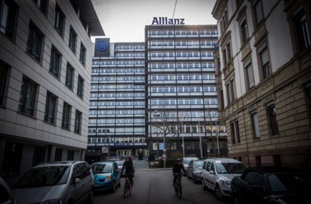 Der Allianz-Standort im Stuttgarter Westen: Auch er kommt als Platz zum Wohnen ins Visier der Kommunalpolitiker. Foto: Lichtgut/Achim Zweygarth