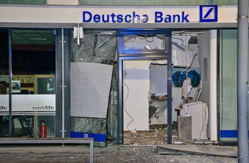 Immer wieder gibt es Sprengungen von Bankautomaten. Foto: KS-Images.de / Karsten Schmalz/Karsten Schmalz