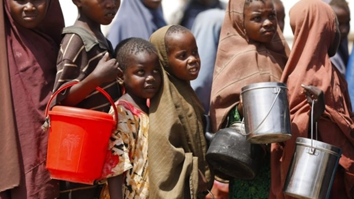 Schlimme Hungersnot im Südsudan und Somalia