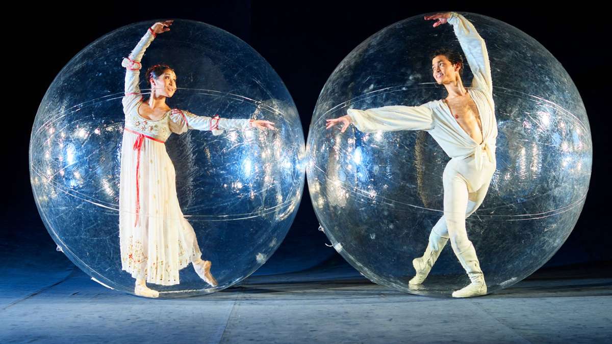 Florian Mehnerts Coronaprojekt: Balletttänzer gefangen in der Blase
