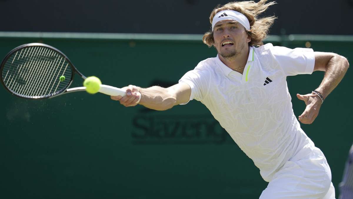 Tennis in Wimbledon: Alexander Zverev ist weiter – und trifft nun auf einen Ex-Finalisten