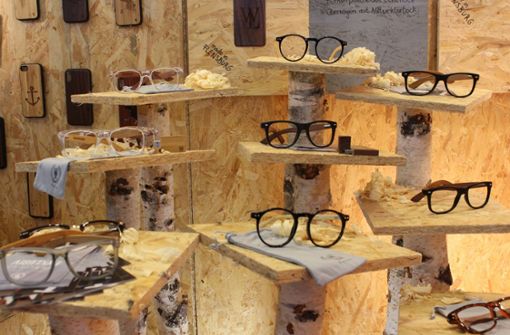 Auch für Brillenträger hat die Designmesse einiges zu bieten. Foto: 7aktuell.de/Rainer Hauenschild
