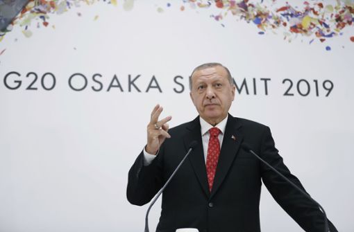 Recep Tayyip Erdogan demonstrierte wieder einmal seine Macht. Foto: Uncredited/Pool Presidential Pre