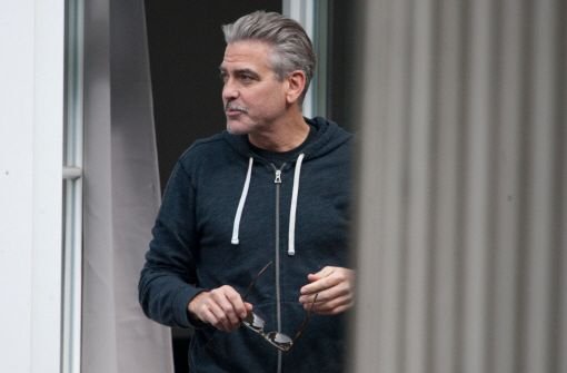 George Clooney dreht einen neuen Film - in Goslar. Foto: dpa