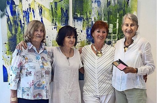 Vier Künstlerinnen machen auf der Burg Kalteneck „Art 4 you“. Foto: privat