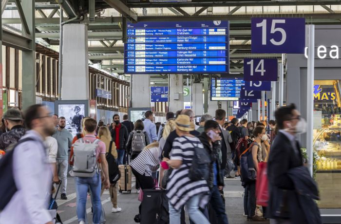 Lokführer-Streik: Zahlreiche Züge fallen in Stuttgart aus