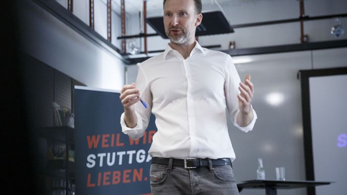 Ein OB-Kandidat gegen Stuttgarts „Stillstand“