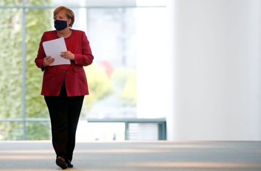 Angela Merkel hat sich am Mittwoch mit den Ministerpräsidenten getroffen. (Symbolbild) Foto: dpa/Axel Schmidt