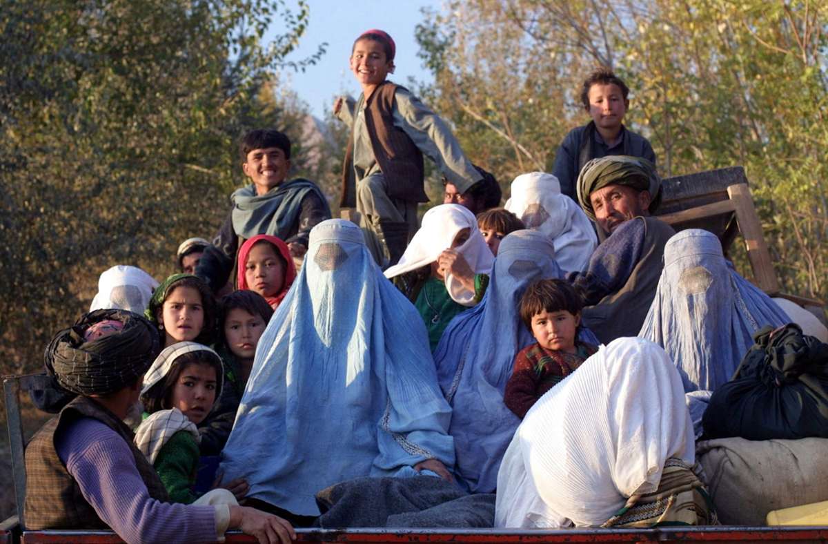 Vollverschleierung für Frauen ist ein Kennzeichen der Taliban-Herrschaft. Foto: AFP/Joel Robine