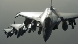 Die französische Luftwaffe bombardiert den IS in Syrien. Foto: ECPAD/AP