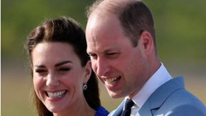 Die Herzogin von Cambridge, Catherine, und ihr Ehemann, Prinz William, reisten am Wochenende  in die Karibik. Foto: dpa/Toby Melville