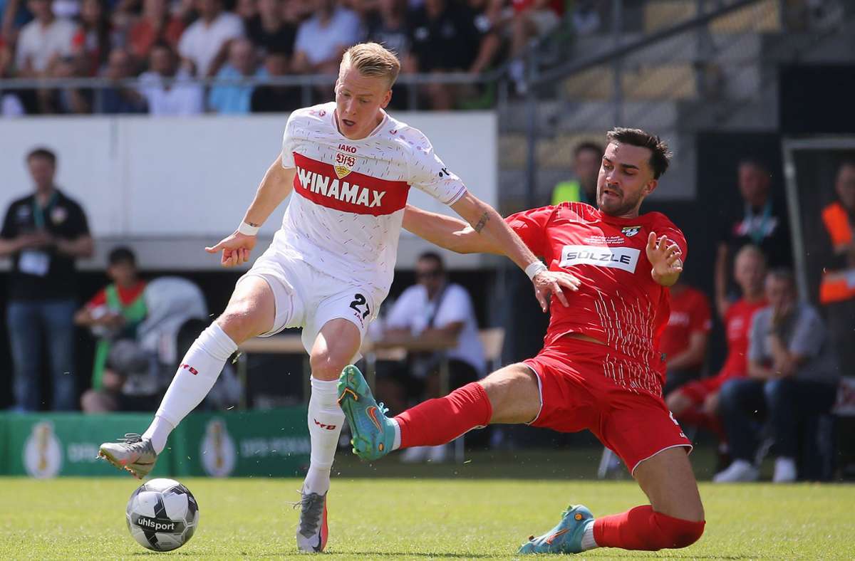 Tsg Balingen Fussball Gegen Vfb Stuttgart Statistiken