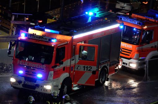 Die Feuerwehr ist am Sonntagabend wegen eines Containerbrandes ausgerückt. Foto: 7aktuell.de/Alexander Hald/7aktuell.de | Alexander Hald