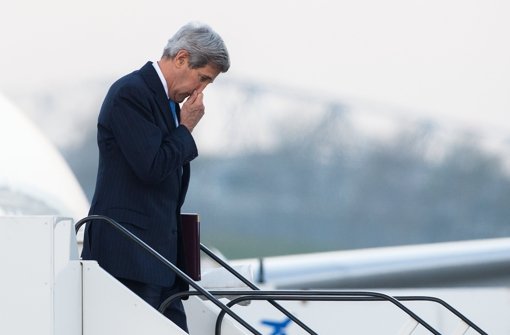 US-Außenminister John Kerry hat sich ein Bein gebrochen.  Foto: dpa