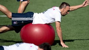 Franck Ribéry und Co. treiben Schabernack beim Training