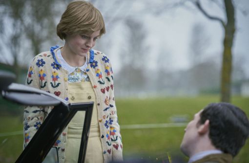 Emma Corrin spielt in „The Crown“ Prinzessin Diana. Foto: AP/Des Willie