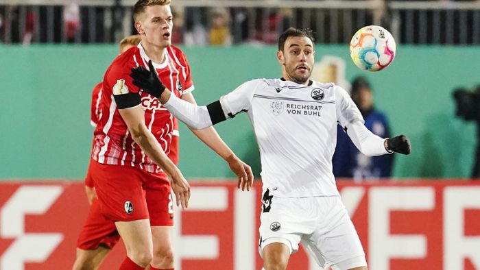 SC Freiburg steht im DFB-Viertelfinale: Früherer VfB-Angreifer verhilft nächstem Stuttgart-Gegner zum Sieg