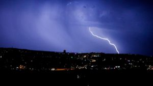 Auch zum Start der neuen Woche kann es in Stuttgart und Region zu vereinzelten Gewittern kommen. Foto: 7aktuell.de/Simon Adomat