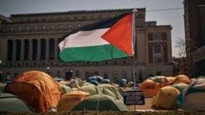 Mittlerweile protestieren Studierende und Hochschulpersonal an Universitäten in mehr als zwei Dutzend US-Bundesstaaten gegen den Gaza-Krieg. Foto: Andres Kudacki/AP/dpa