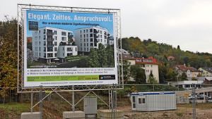 Auch auf dem ehemaligen Krempel-Areal entstehen  derzeit neue Wohnungen. Der Baubeginn war schon 2014. Foto: Georg Friedel (Archiv)