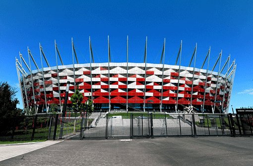 Nationalstadion in Warschau. Foto: dapd