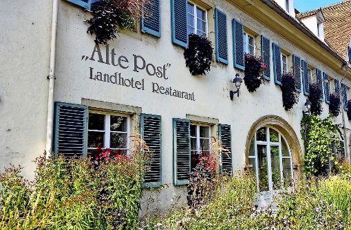 Landhotel  mit ökologischem und nachhaltigem Interieur  – so hat die Alte Post den Übergang in die Gegenwart  geschafft. Foto: Heinz Siebold