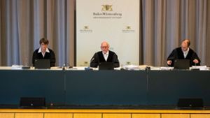 Das Stuttgarter Oberlandesgericht betritt mit der Porsche-Klage Neuland. Foto: dpa/Christoph Schmidt