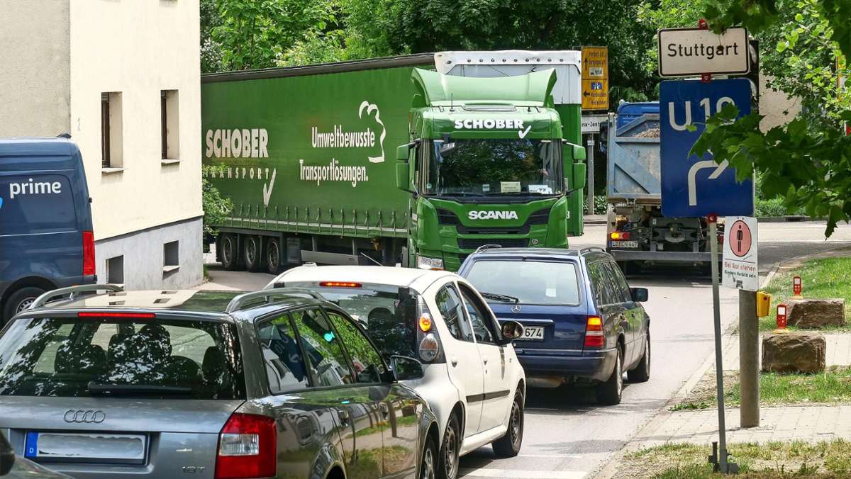 Stau in Freiberg am Neckar: Wann hat das Verkehrschaos ein Ende?