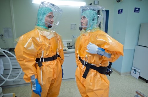 Ein Ebola-Patient soll voraussichtlich in Hessen behandelt werden. Foto: dpa