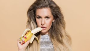 Ines Anioli macht Lust auf Bananen. Foto: Dominik Müller