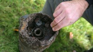 Pilzsammler entdeckt Weltkriegsbombe