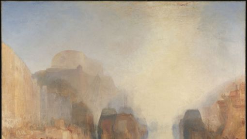 Turner verschaffte seinem Publikum sinnliche Erlebnisse wie hier etwa in „The Harbour of Brest“ Foto: Tate Images/Turner, Joseph Mallord William