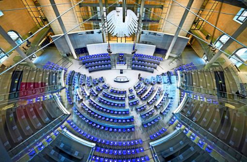 735 Sitze hat der neue Bundestag – so viele wie nie zuvor. Sechs Abgeordnete aus vier Parteien  kommen aus dem Kreis Ludwigsburg. Foto: imago images